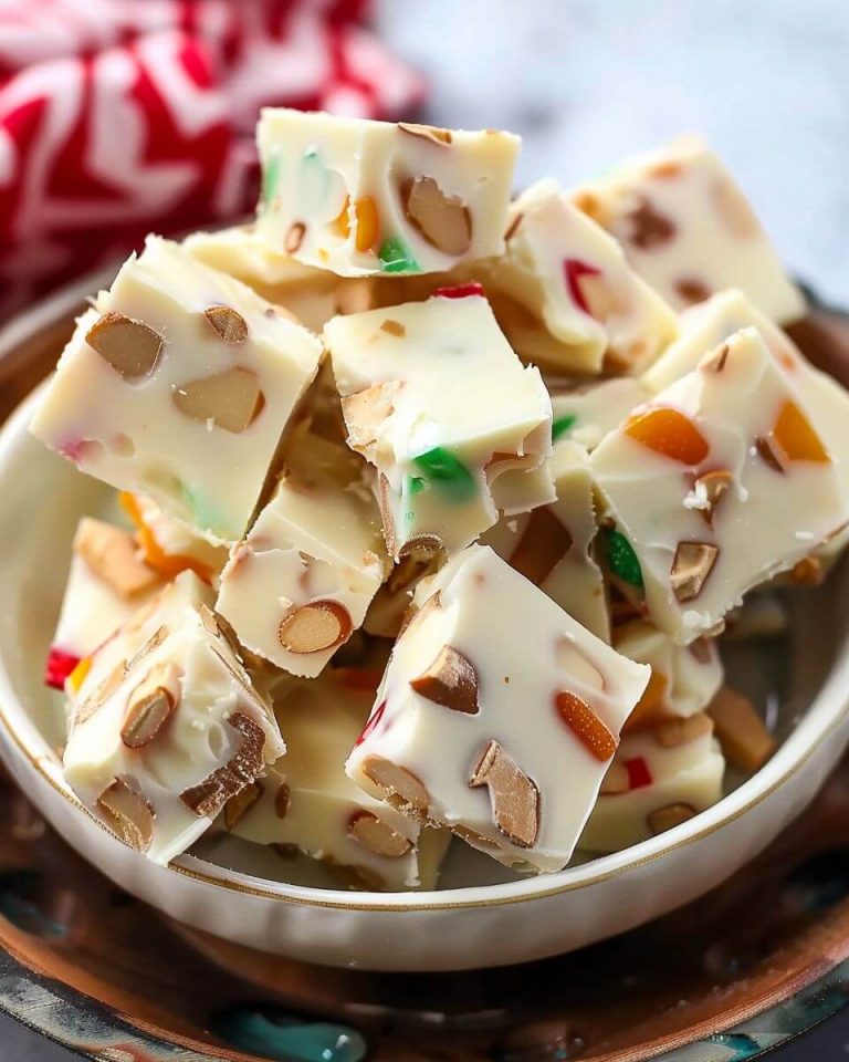 Easy Nougat Bars