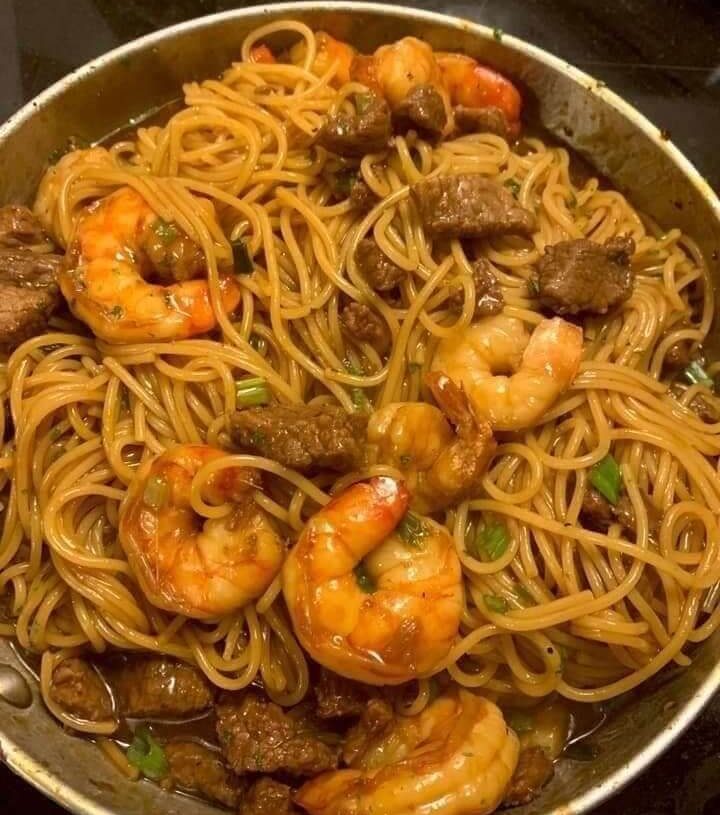 SHRIMP & TERIYAKI STEAK NOODLESis an easy and quick healthy keto dinner ideas recipes that you can cook if you like . In Tasty Recipes blog we got the best easy dinner.