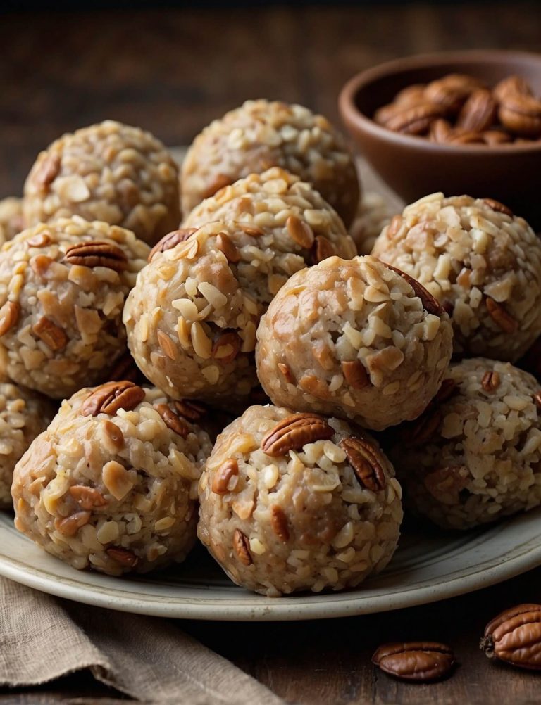 Georgia O’Keeffe’s CopyCat Pecan Butterballs