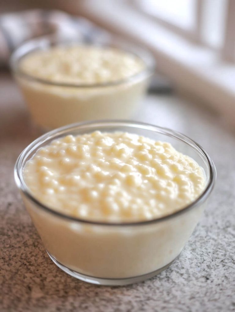 Classic Tapioca Pudding
