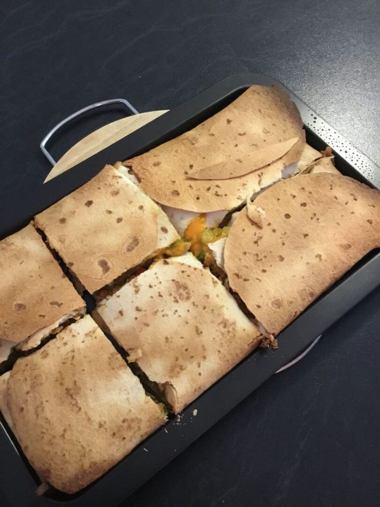 Sheet Pan Quesadillas