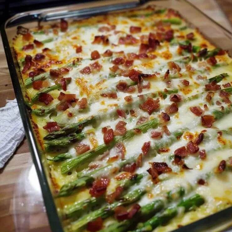 Cheesy Asparagus Casseroleis an easy and quick healthy keto dinner ideas recipes that you can cook if you like . In Tasty Recipes blog we got the best easy dinner.