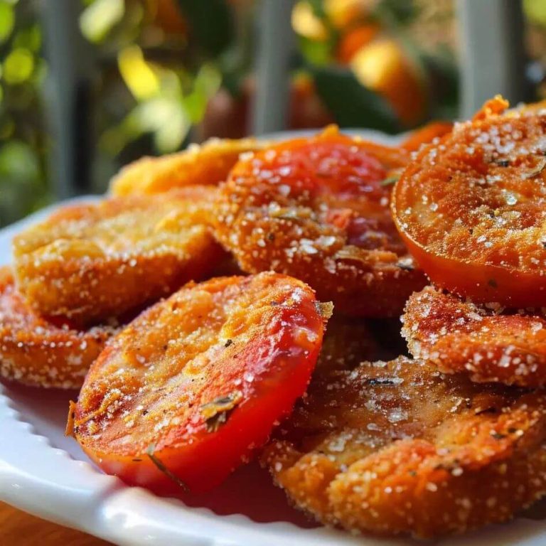 Fried Red Tomatoes
