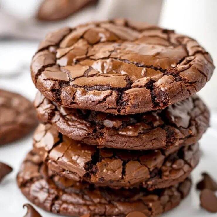 Fudgy Brownie Cookies Recipeis an easy and quick healthy keto dinner ideas recipes that you can cook if you like . In Tasty Recipes blog we got the best easy dinner.