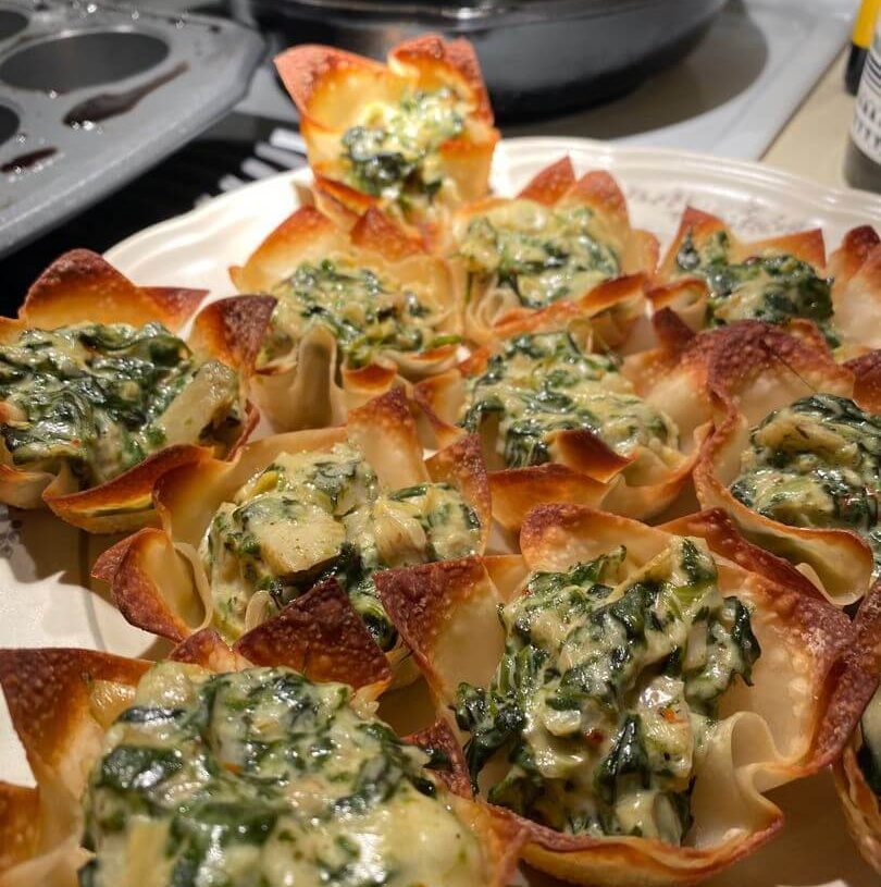 Spinach and Artichoke Dip Wonton Cupsis an easy and quick healthy keto dinner ideas recipes that you can cook if you like . In Tasty Recipes blog we got the best easy dinner.