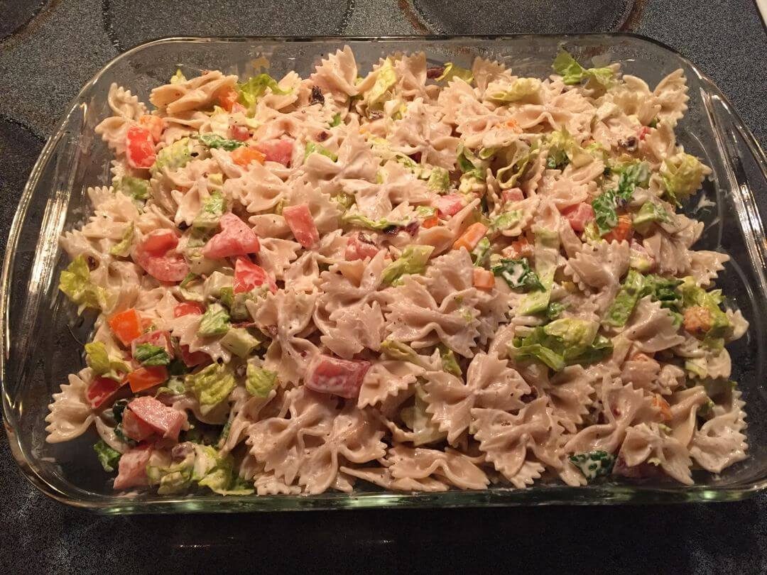 LAYERED PASTA SALADis an easy and quick healthy keto dinner ideas recipes that you can cook if you like . In Tasty Recipes blog we got the best easy dinner.