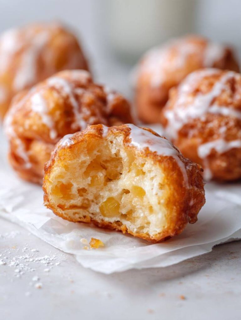 Baked Apple Fritters Recipe