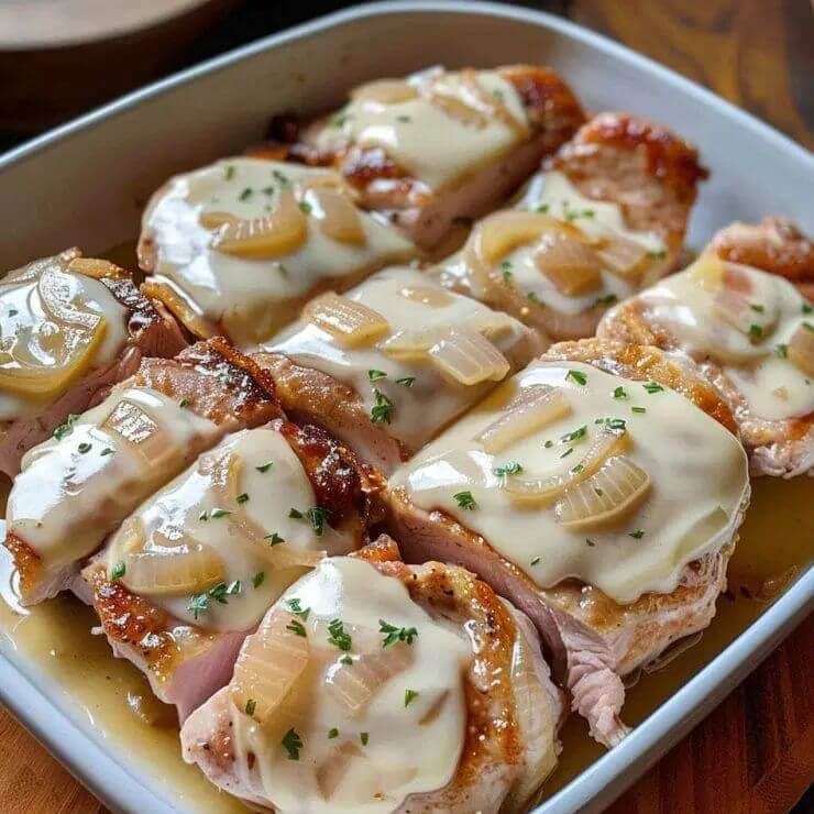 French Onion Pork Chopsis an easy and quick healthy keto dinner ideas recipes that you can cook if you like . In Tasty Recipes blog we got the best easy dinner.