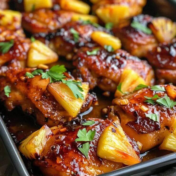 Baked Huli Huli Chicken