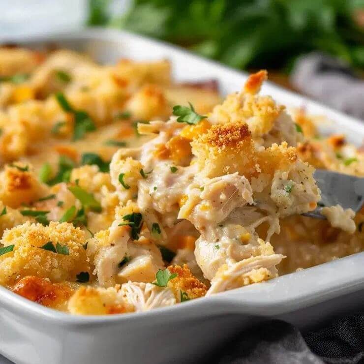 Million Dollar Chicken Casseroleis an easy and quick healthy keto dinner ideas recipes that you can cook if you like . In Tasty Recipes blog we got the best easy dinner.