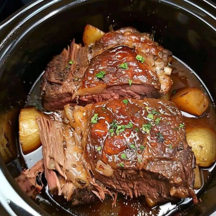 Slow Cooker Amish Pot Roastis an easy and quick healthy keto dinner ideas recipes that you can cook if you like . In Tasty Recipes blog we got the best easy dinner.