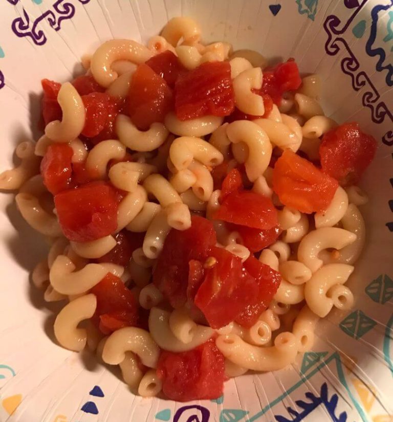 Macaroni and Tomatoes