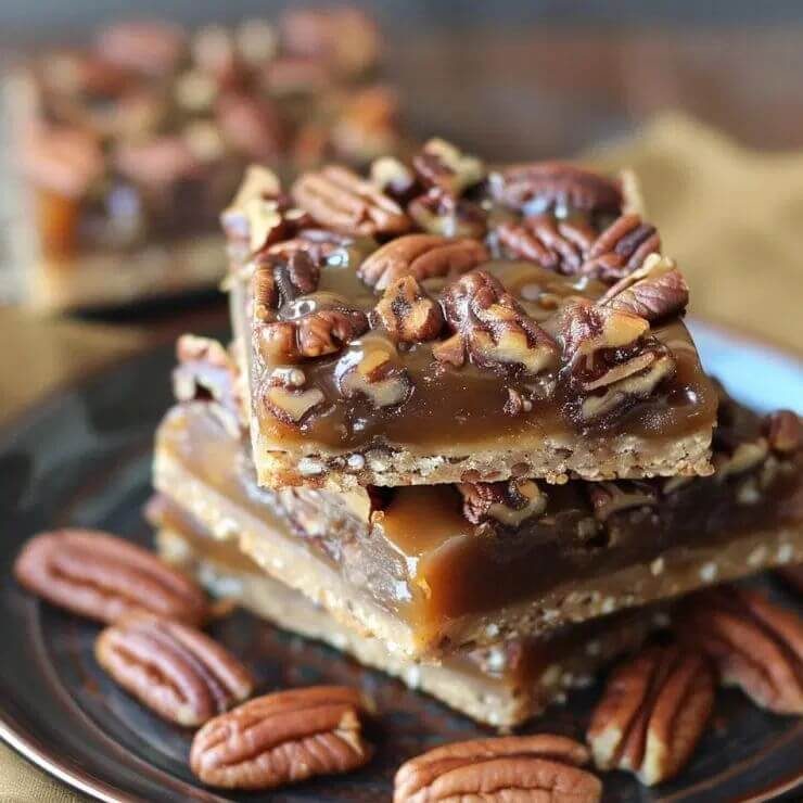 Caramel Pecan Dream Barsis an easy and quick healthy keto dinner ideas recipes that you can cook if you like . In Tasty Recipes blog we got the best easy dinner.