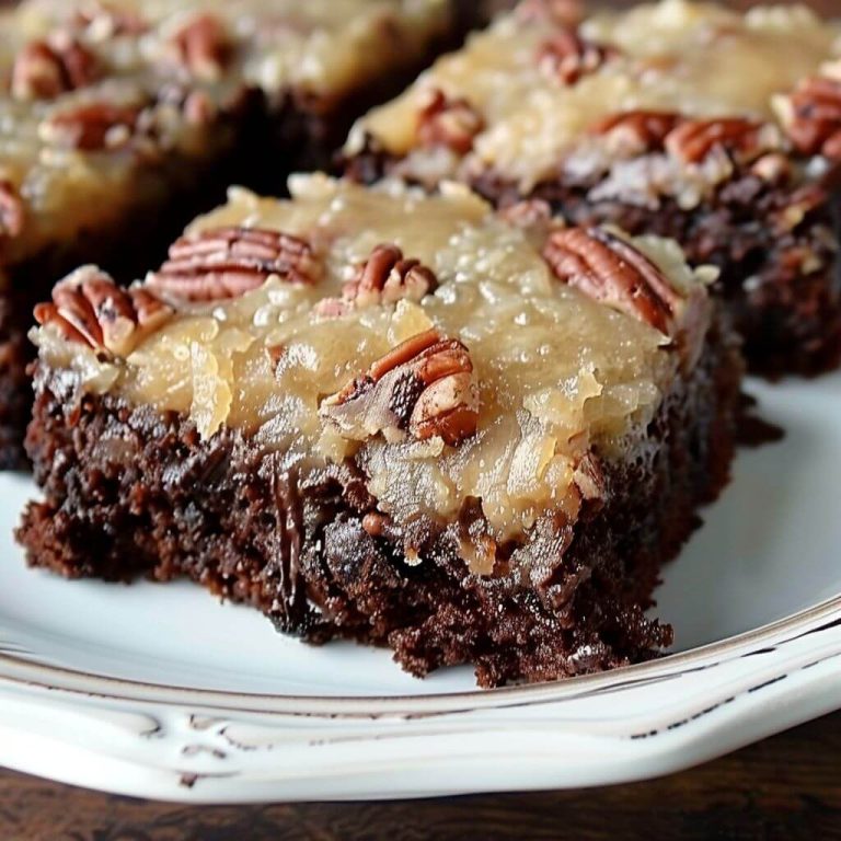 German Chocolate Sheet Cake
