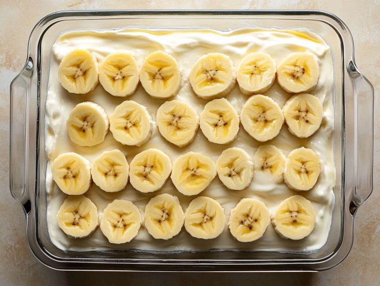 Salted Caramel Banana Icebox Cake