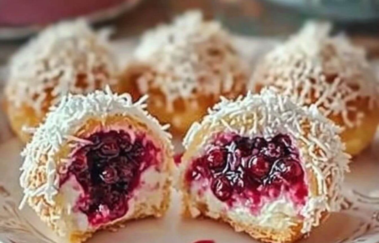 Irresistible Cream and Berry-Filled Pastry Ballsis an easy and quick healthy keto dinner ideas recipes that you can cook if you like . In Tasty Recipes blog we got the best easy dinner.