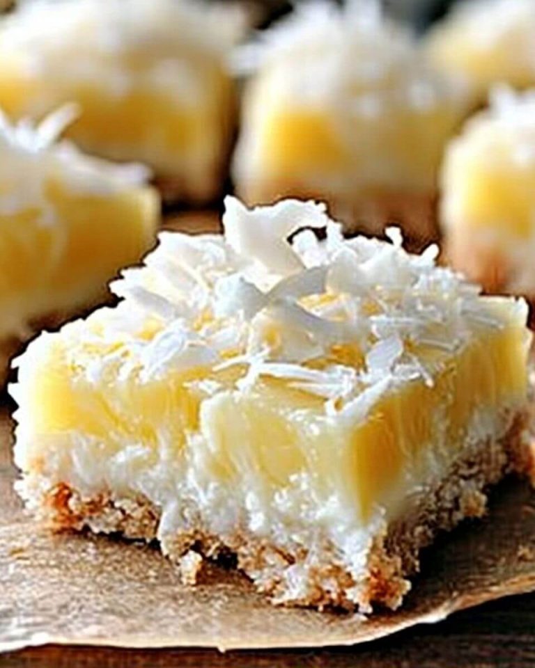 No-Bake Pineapple Coconut Bars