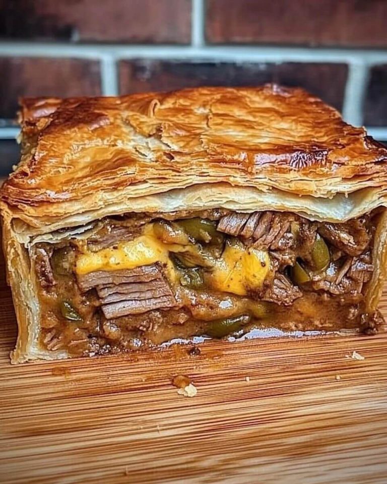 Smoked Brisket, Jalapeño, and Cheesy Pot Pie