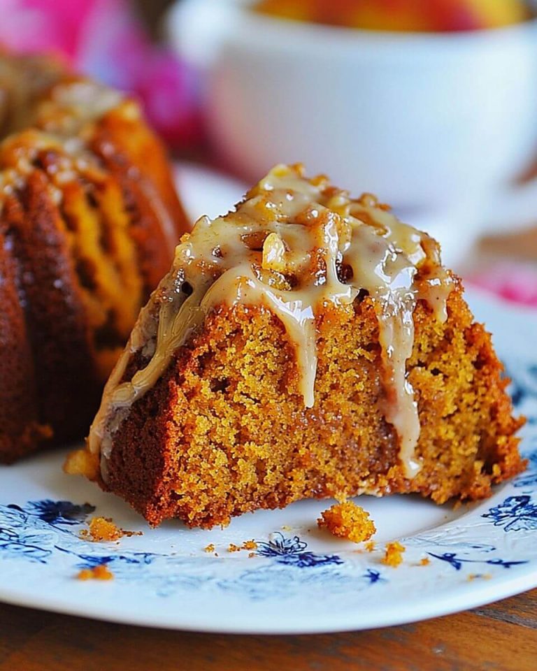 Apple Pumpkin Bundt Cake