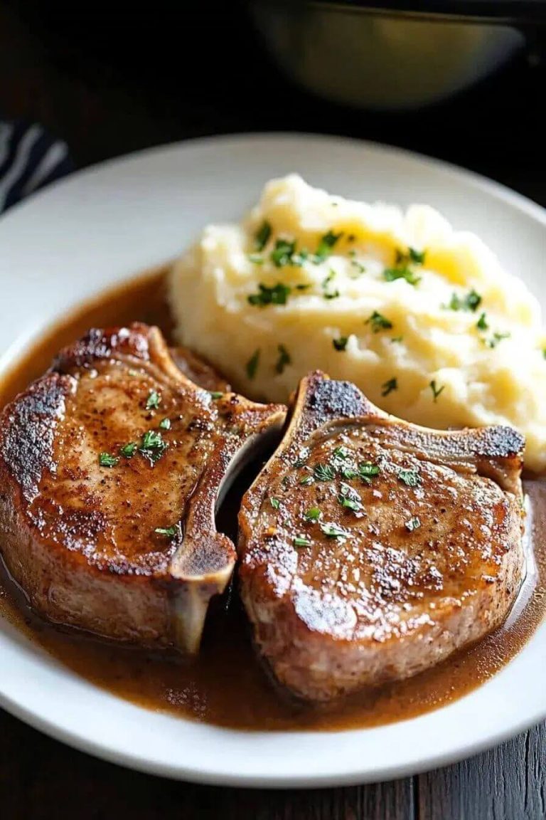 3-ingredient slow cooker pork chop recipe