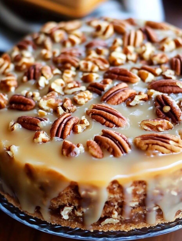 Pecan Praline Cake