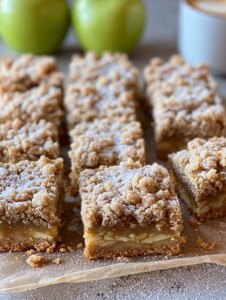 Apple Crumble Bars