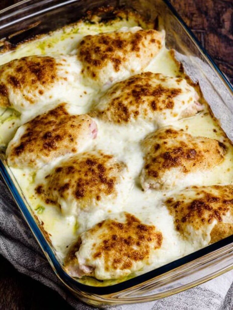 Baked Chicken Cordon Bleu