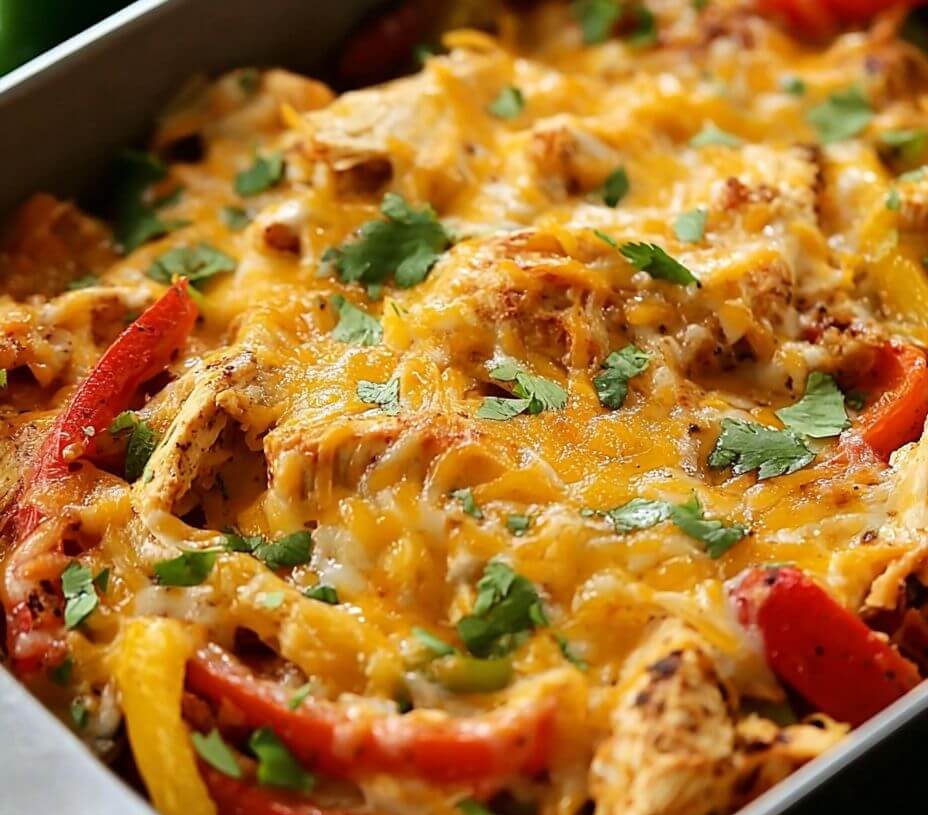 Chicken Fajita Skillet Casseroleis an easy and quick healthy keto dinner ideas recipes that you can cook if you like . In Tasty Recipes blog we got the best easy dinner.