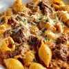 Creamy Paprika Steak Shells