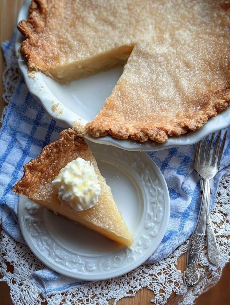 Old-Fashioned Water Pie (Great Depression Inspired)