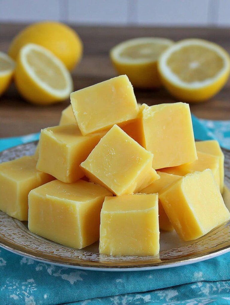 Freezer Lemon Fudge
