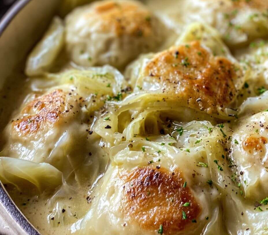 German Cabbage and Dumplingsis an easy and quick healthy keto dinner ideas recipes that you can cook if you like . In Tasty Recipes blog we got the best easy dinner.