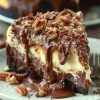 German Chocolate Cheesecake