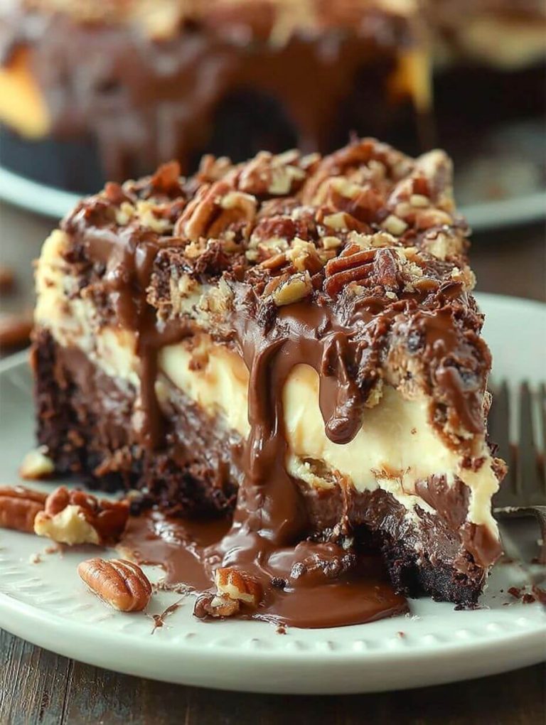 German Chocolate Cheesecake