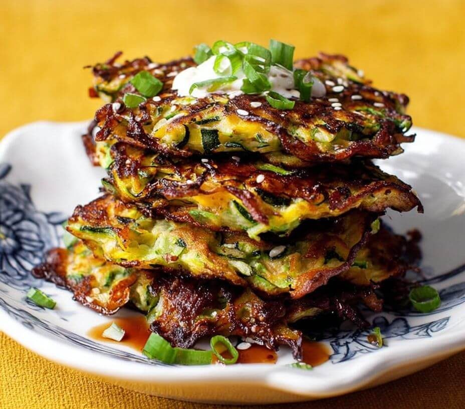 Garden-Fresh Zucchini Pancakesis an easy and quick healthy keto dinner ideas recipes that you can cook if you like . In Tasty Recipes blog we got the best easy dinner.