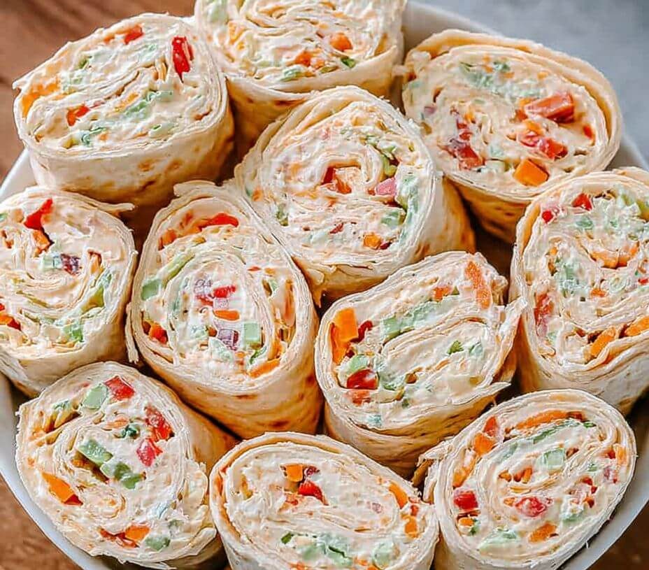 Vegetable Cream Cheese Tortilla Roll Upsis an easy and quick healthy keto dinner ideas recipes that you can cook if you like . In Tasty Recipes blog we got the best easy dinner.
