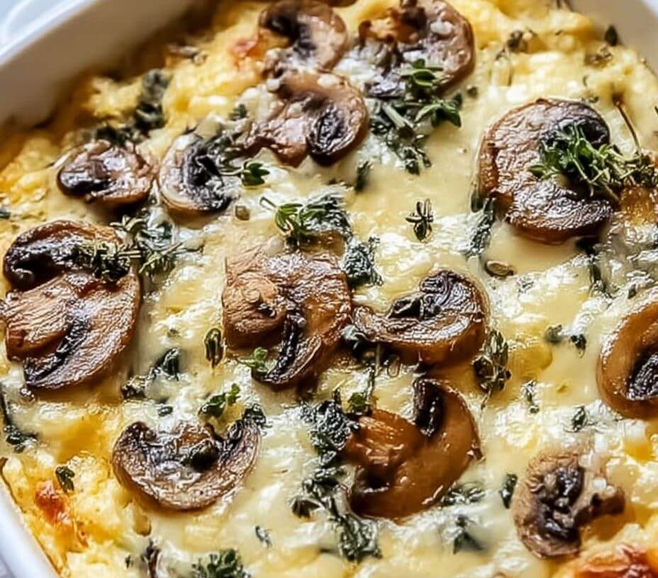 Baked Cheesy Mushroom Casseroleis an easy and quick healthy keto dinner ideas recipes that you can cook if you like . In Tasty Recipes blog we got the best easy dinner.