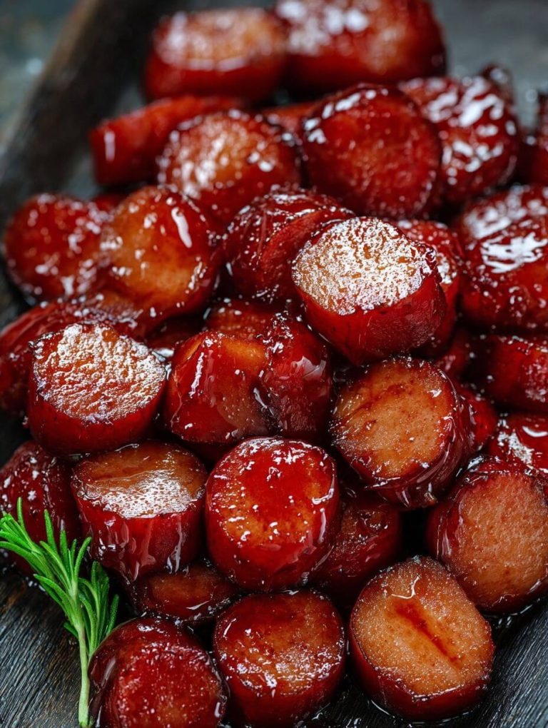 Candied Kielbasa Bites