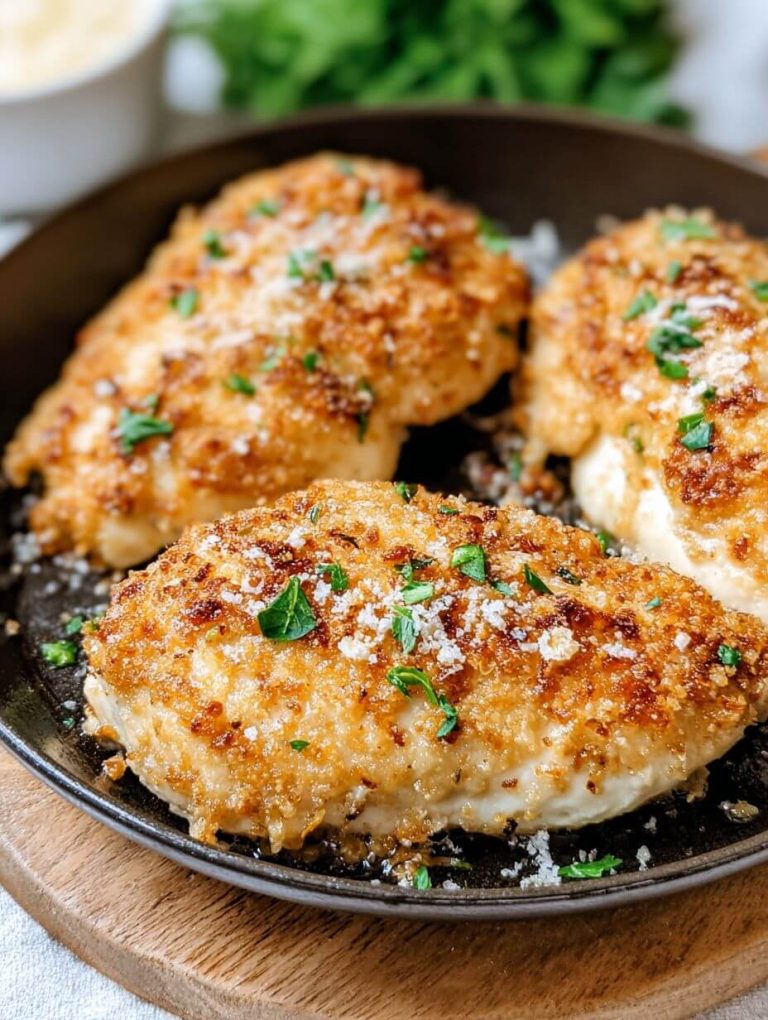 Copycat Longhorn Parmesan Crusted Chicken