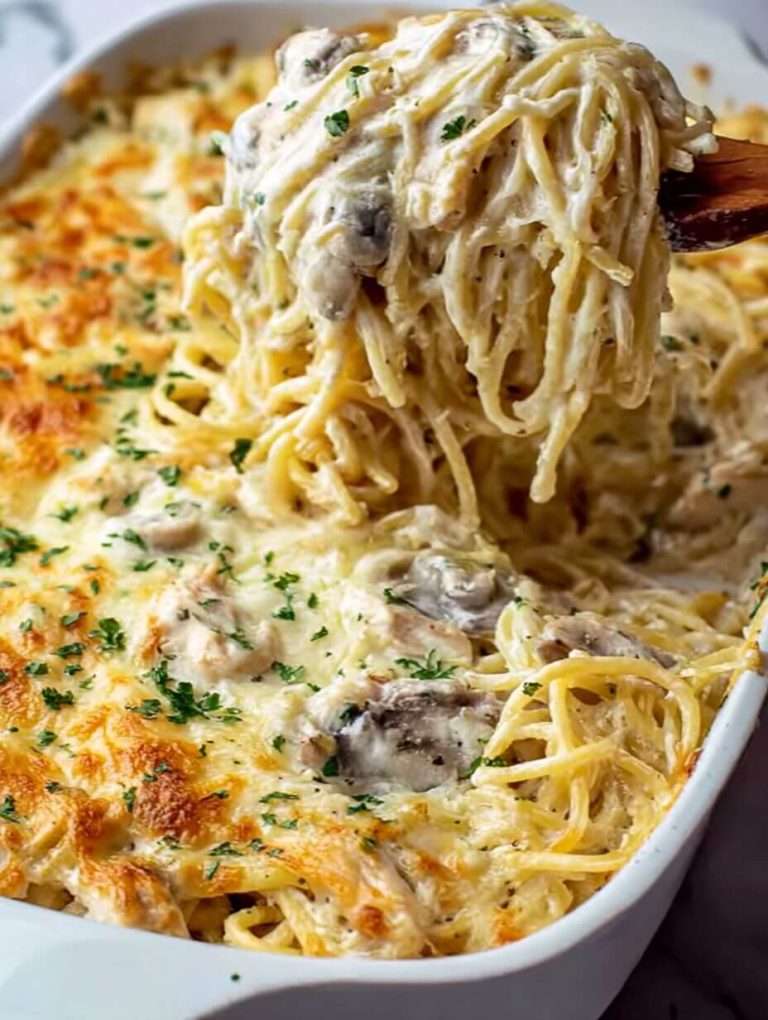 Creamy Chicken Tetrazzini