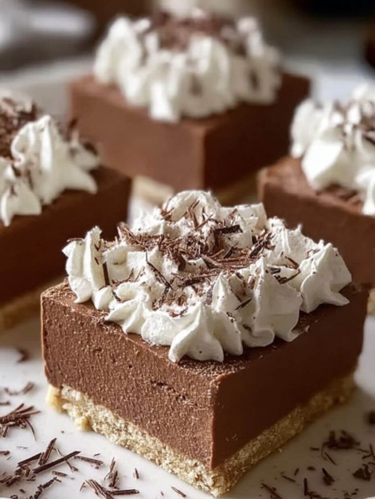 French Silk Pie Bars