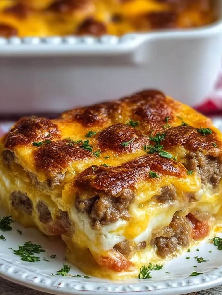 Pancake Sausage Casserole