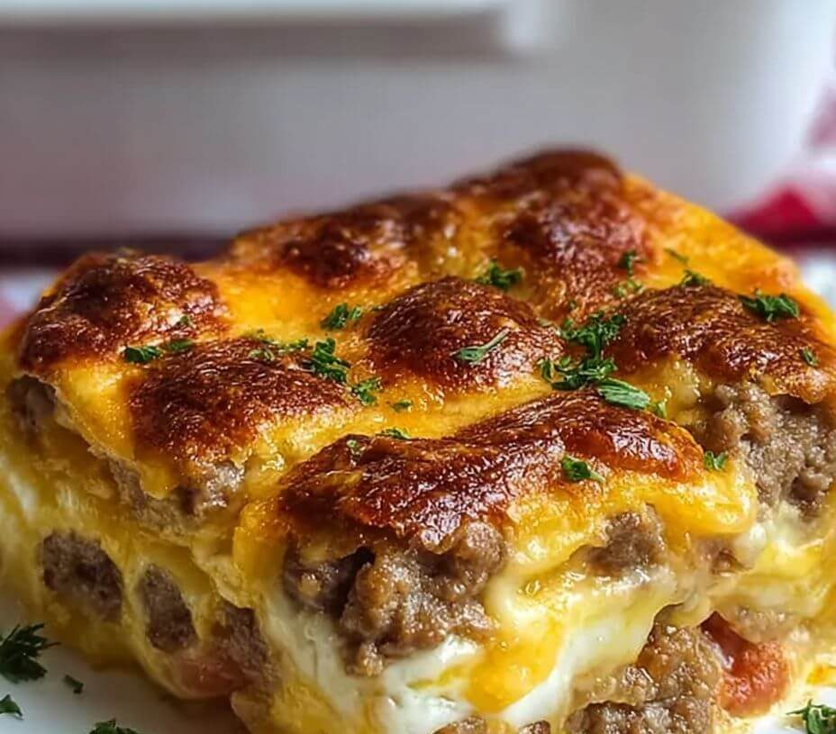 Pancake Sausage Casseroleis an easy and quick healthy keto dinner ideas recipes that you can cook if you like . In Tasty Recipes blog we got the best easy dinner.