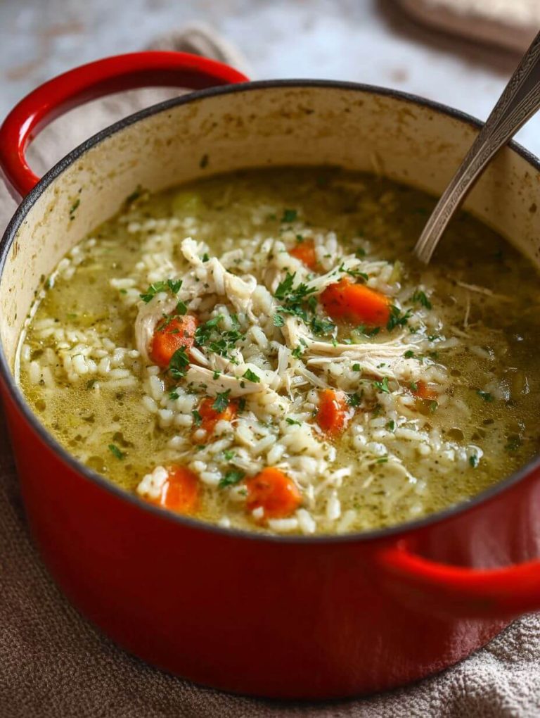 Ranch Chicken Rice Soup