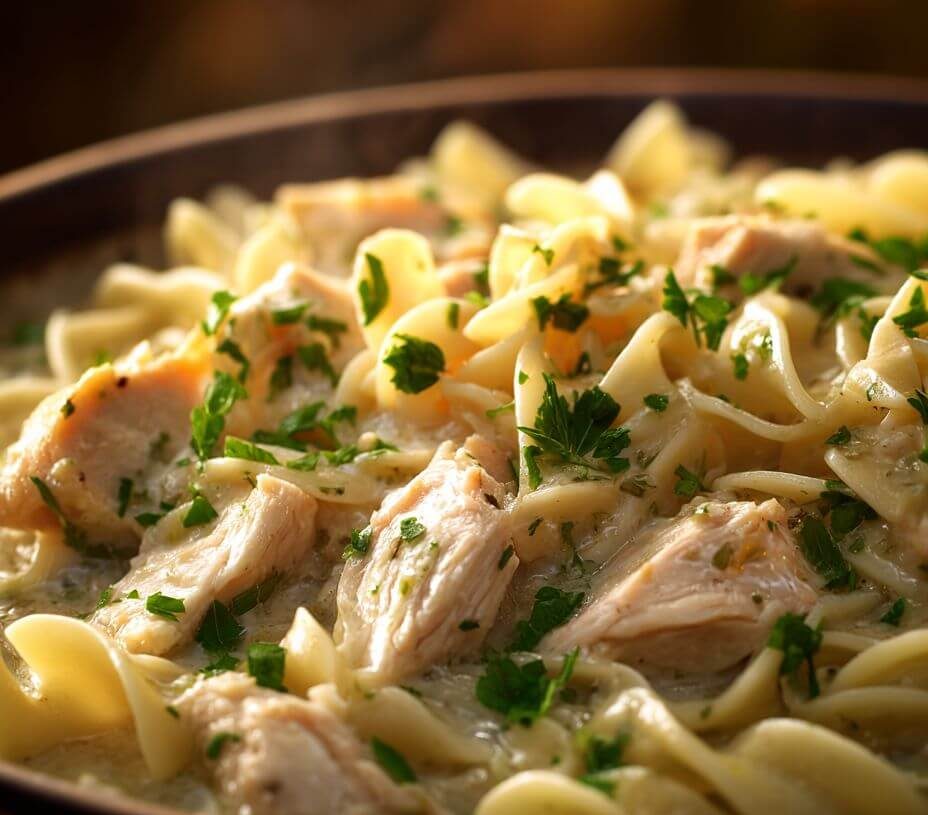 Slow Cooker Amish Chicken and Noodlesis an easy and quick healthy keto dinner ideas recipes that you can cook if you like . In Tasty Recipes blog we got the best easy dinner.