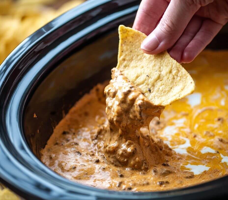 Slow Cooker Creamy Taco Dipis an easy and quick healthy keto dinner ideas recipes that you can cook if you like . In Tasty Recipes blog we got the best easy dinner.