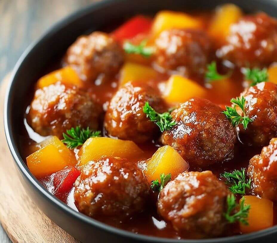 Sweet & Sour Meatballsis an easy and quick healthy keto dinner ideas recipes that you can cook if you like . In Tasty Recipes blog we got the best easy dinner.
