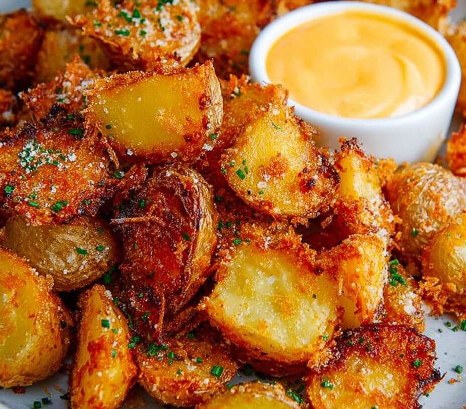 Crispy Roasted Parmesan Potatoesis an easy and quick healthy keto dinner ideas recipes that you can cook if you like . In Tasty Recipes blog we got the best easy dinner.