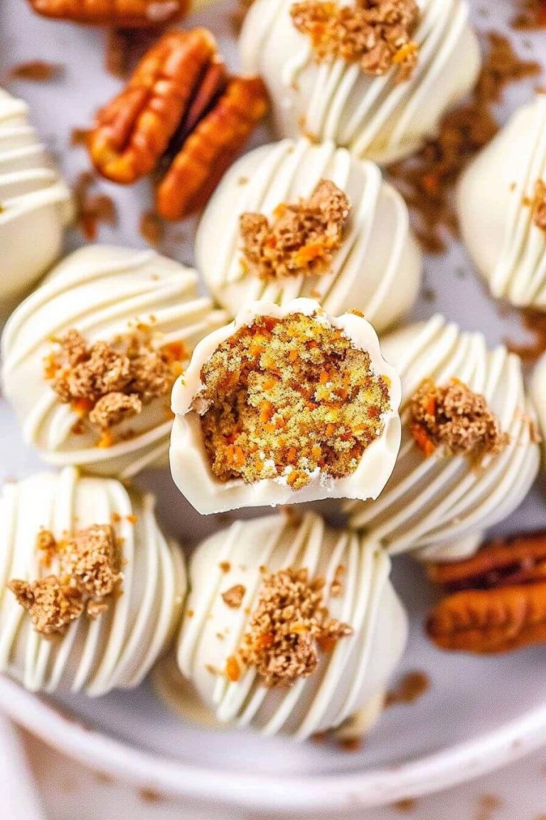 No-Bake Carrot Cake Bites
