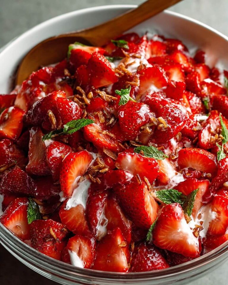 Strawberry Crackle Salad